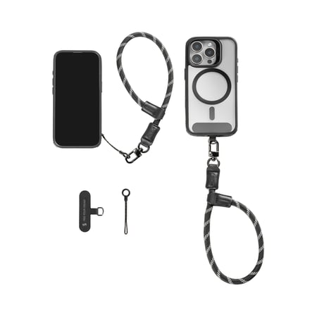 SmallRig FilMov pasek Telefon komórkowy Skóra prawdziwa, Nylon, Stal nierdzewna Czarny