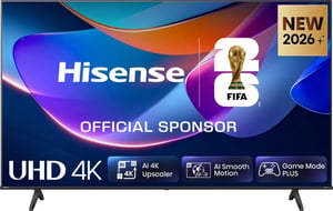 Hisense 58A6S 147,3 cm (58") 4K Ultra HD Smart TV Wi-Fi Czarny