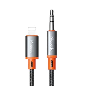 Mcdodo CA-0780 kabel Lightning 1,2 m Czarny, Pomarańczowy