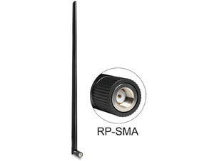 DeLOCK 88450 antena Antena dookólna RP-SMA 9 dBi