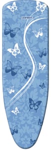 Leifheit 71606 Ironing Board Cover Padded Ironing Board Top Cover Cotton, Polyester, Polyurethane Blue