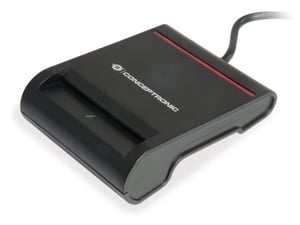 Conceptronic SCR01B USB-Chipkartenlesegerät USB 2.0 Schwarz