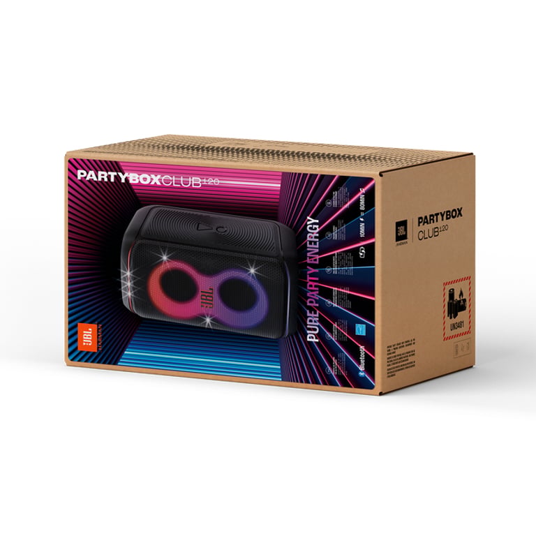 JBL PartyBox Club 120 Głośnik imprezowy Czarny 160 W