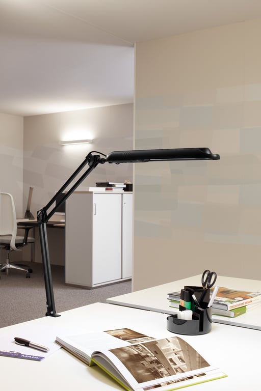 MAUL MAULatlantic lampa stołowa LED Czarny