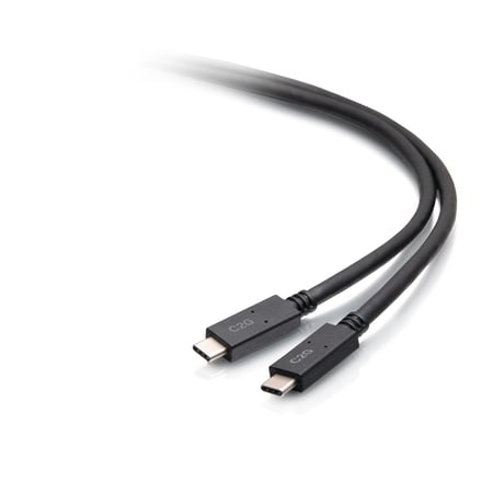C2G C2G28883 kabel USB USB 3.2 Gen 1 (3.1 Gen 1) 1,98 m USB C 5 Gbit/s Czarny
