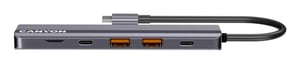 Canyon DS-17 USB Typ C 10000 Mbit/s Grau