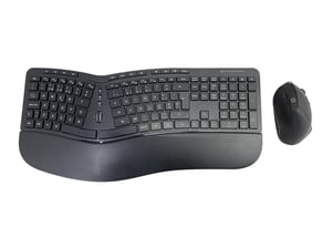Conceptronic ORAZIO02PT Keyboard with Included Mouse, Office RF Wireless, QWERTY, Portuguese, Black