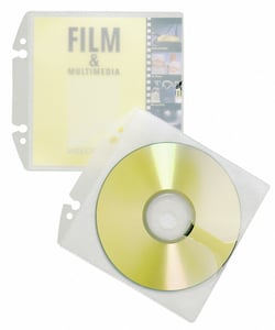 Durable 5223-19 With Flap, 2 Discs, Transparent