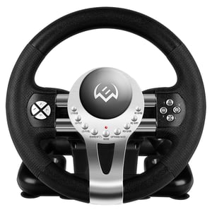 SVEN GC-W800 kontroler gier Czarny, Szary USB Kierownica + pedały PC, PlayStation 4, Playstation 3, Xbox One