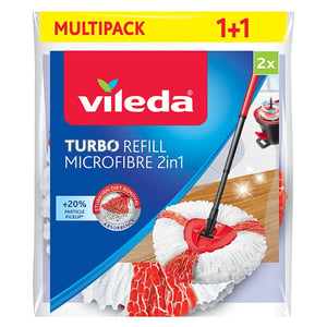 Vileda 4023103198227 mopp Moppmunstycke Röd, Vit