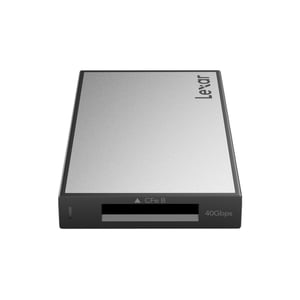 Lexar WF 740 USB Card Reader, Gray, Black