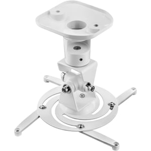 Techly ICA-PM 100WH Projector Mount Bracket, Ceiling, White