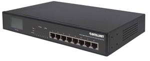 Intellinet 561310 Gigabit-Ethernet-Netzwerk-Switch (10/100/1000) PoE-Unterstützung Schwarz