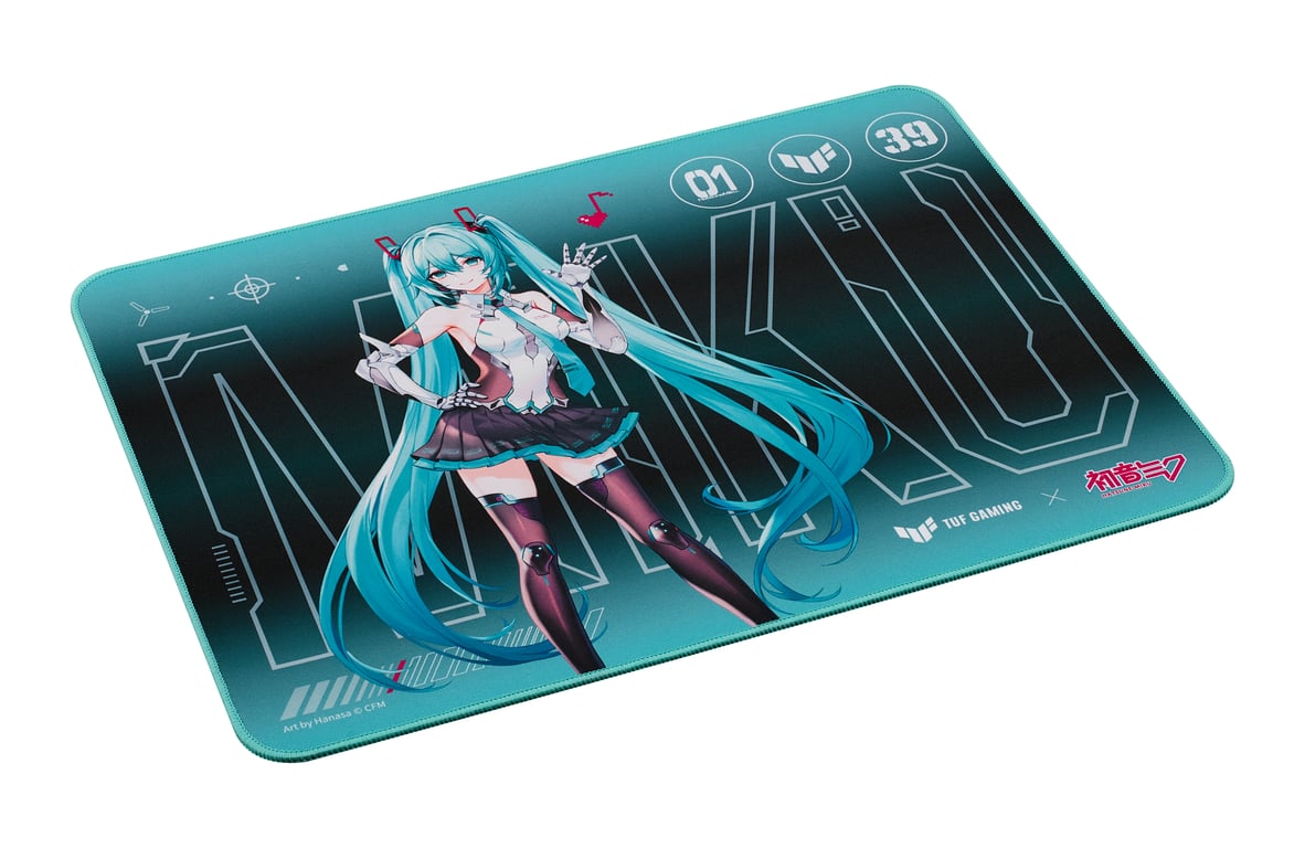 ASUS TUF Gaming P1 Hatsune Miku Edition Podkładka dla graczy Turkusowy