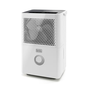 Black & Decker BXDH12E 1.5 L Dehumidifier, 42 dB, 120 W, White