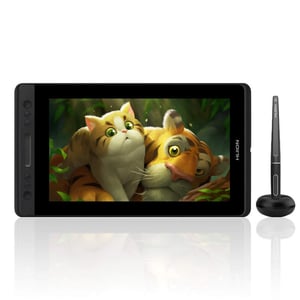 HUION Kamvas Pro 13 tablet graficzny Czarny 5080 lpi 293,76 x 165,24 mm USB