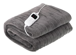 Camry Premium CR 7434 elektrisk filt 120 W, grå fleece