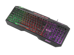 FURY Hellfire 2 klawiatura Gaming USB QWERTY Czarny