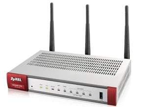 Zyxel USG20W-VPN-EU0101F Gigabit Ethernet Dual-Band (2.4 GHz/5 GHz) Wireless Router, Gray, Red