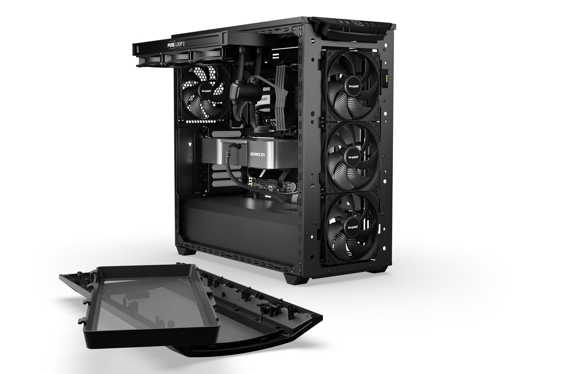 be quiet! Shadow Base 800 Black Midi Tower Czarny