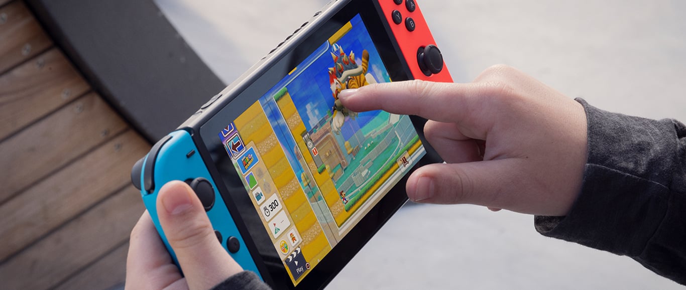 Nintendo Switch V2 2019 przenośna konsola do gier 15,8 cm