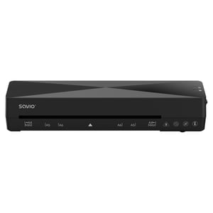 Savio LR-01/B Laminiergerät Kalt-/Heißlaminiergerät 320 mm/min Schwarz