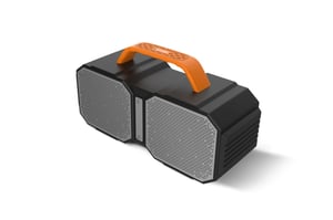 Blaupunkt BT50BB tragbarer Lautsprecher / Party-Lautsprecher Tragbarer Stereo-Lautsprecher Schwarz 15 W