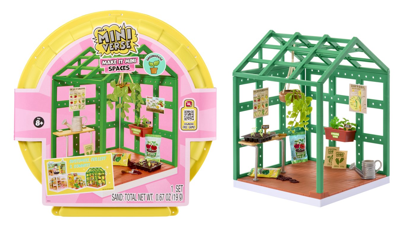 Miniverse Spaces Starter Pack Greenhouse