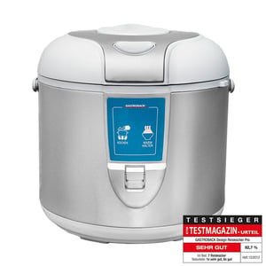 Gastroback Design Pro 5-liter 700 W Pressure Cooker, Silver, White