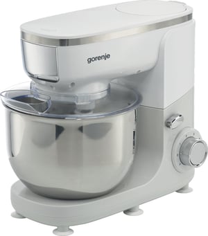 Gorenje MMC1005W robot kuchenny 1000 W 4,8 l Szary, Stal nierdzewna, Biały