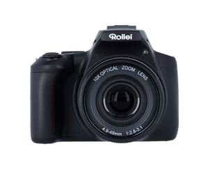 Rollei Powerflex 10x Hybridkamera 64 MP 9200 x 6900 px Schwarz
