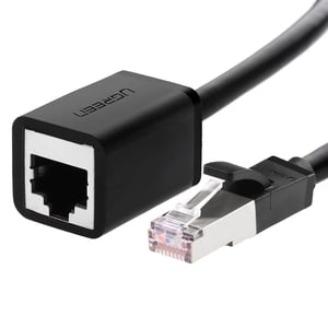 Ugreen 11282 Netzwerkkabel, schwarz, 3 m, Cat6
