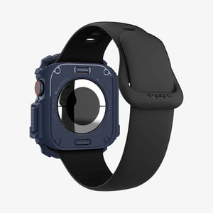 Spigen Rugged Armor Etui Granatowy (marynarski) Termoplastyczne elastomery poliuretanowe (TPU)