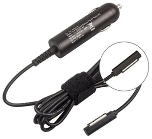 CoreParts MBXMS-DC0001 Ladegerät für mobile Geräte, Laptop, schwarz, Zigarettenanzünder, automatisch