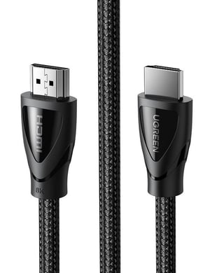 Ugreen 80401 HDMI-Kabel, 1 m, HDMI Typ A (Standard), schwarz