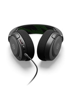 Steelseries ARCTIS NOVA 1X Huvudtelefoner, trådbundna, med huvudband, för gaming, svart, grön