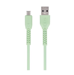 MaXlife OEM0100852 kabel USB 1 m USB A USB C Zielony