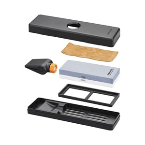 Fiskars 1058937 Knife Sharpener Sharpening Stone Gray