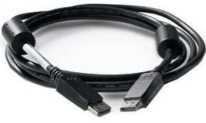 DELL 2 m DP/DP DisplayPort Svart