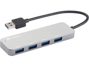 Sandberg USB 3.0-Hub mit 4 Anschlüssen SAVER
