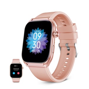 Ksix BXSW28R smartwatch / zegarek sportowy 5,23 cm (2.06") AMOLED Cyfrowy 401 x 502 px Ekran dotykowy Różowy