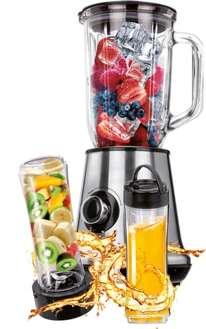 MPM MBL-15M blender 1 l Blender stołowy 450 W Stal nierdzewna