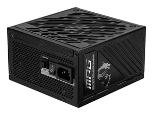 MSI MPG A1250GS PCIe 5.0 1250 W Power Supply Module, 20+4-pin ATX, Black