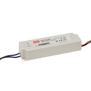 MEAN WELL LPC-35-700 Power Adapter/Inverter, Indoor, 35 W, White