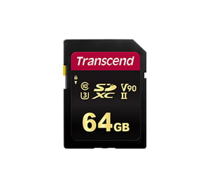 Transcend TS64GSDC700S 64 GB SDXC NAND-Flashspeicher, Klasse 10
