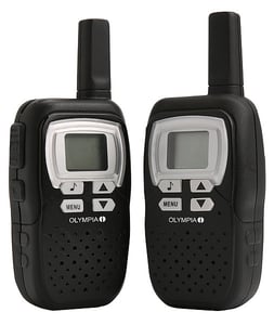 Olympia PMR 1208 Funkgerät, 8 Kanäle, 446 MHz, schwarz
