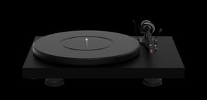 Pro-Ject Debut Carbon EVO Gramofon z napędem pasowym Czarny Pół-automatyczny