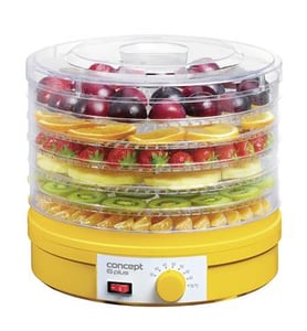 Concept SO1015 odwadniacz żywności Żółty 245 W