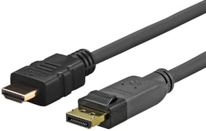 Vivolink PRODPHDMI4K1.5 Kabeladapter 1,5 m DisplayPort HDMI Schwarz