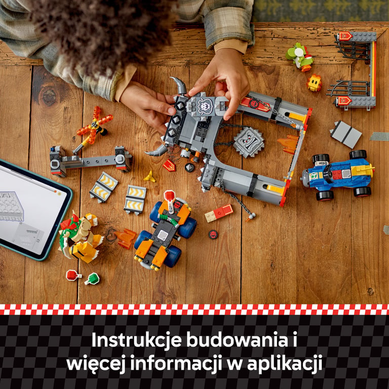 LEGO Super Mario Mario Kart™ — Bowser i jego zamek